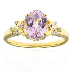 Kunzite Silver Ring