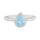 Sky Blue Topaz Silver Ring