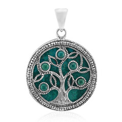 Chrysokolla Silver Pendant (Art of Nature)