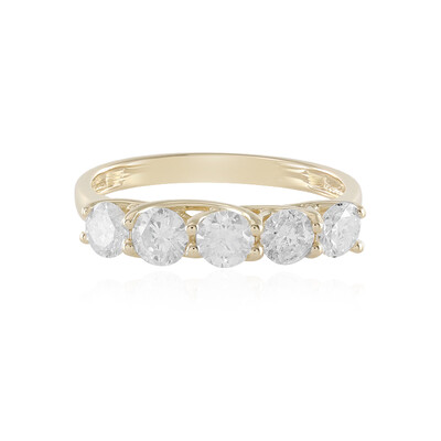 9K I2 (H) Diamond Gold Ring (de Melo)