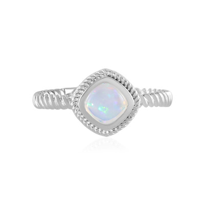 Welo Opal Silver Ring