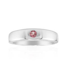 Nigerian Pink Tourmaline Silver Ring