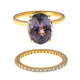 9K Unheated Tanzanite Gold Ring