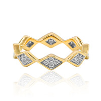 9K SI1 (G) Diamond Gold Ring