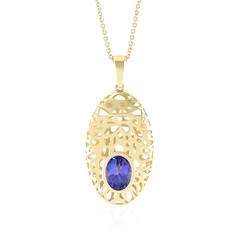 9K AAA Tanzanite Gold Necklace (Ornaments by de Melo)