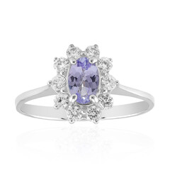 Tanzanite Silver Ring