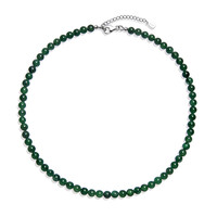 Green Aventurine Silver Necklace