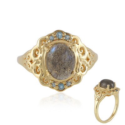 Labradorite Silver Ring