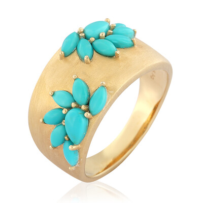 Sleeping Beauty Turquoise Silver Ring (de Melo)