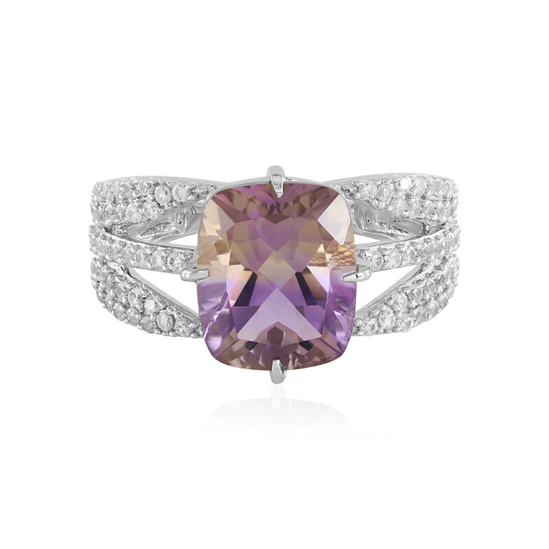 Sonatina 3 fashion ct Ametrine with diamond and