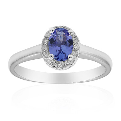 10K AAA Tanzanite Gold Ring