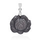 Silver Sheen Obsidian Silver Pendant