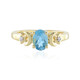 Swiss Blue Topaz Silver Ring