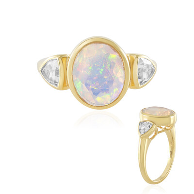 Welo Opal Silver Ring