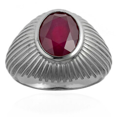 Madagascar Ruby Silver Ring