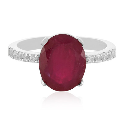 Madagascar Ruby Silver Ring