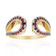 9K Mozambique Ruby Gold Ring (Adela Gold)