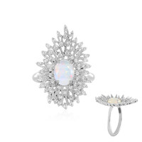 Welo Opal Silver Ring