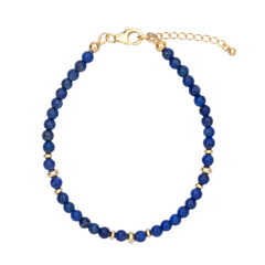 Lapis Lazuli Silver Bracelet