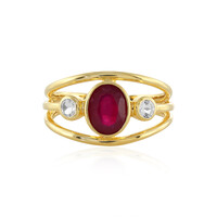 Madagascar Ruby Silver Ring