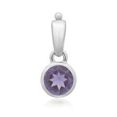 Amethyst Silver Pendant