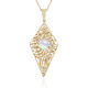 9K Welo Opal Gold Necklace (Ornaments by de Melo)