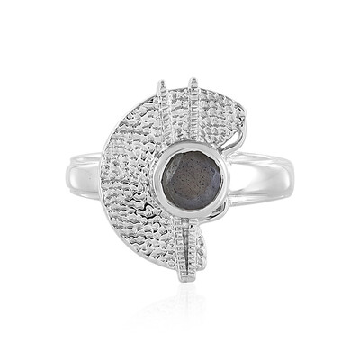 Labradorite Silver Ring (MONOSONO COLLECTION)