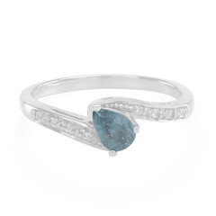 Tanzanian Sapphire Silver Ring