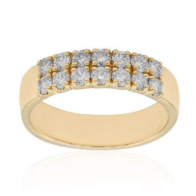 14K SI2 (G) Diamond Gold Ring