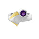 Uruguayan Amethyst Silver Ring (MONOSONO COLLECTION)