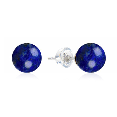 Lapis Lazuli Silver Earrings