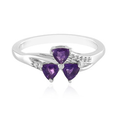 Amethyst Silver Ring