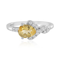 Citrine Silver Ring