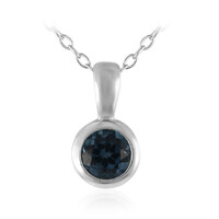 London Blue Topaz Silver Necklace