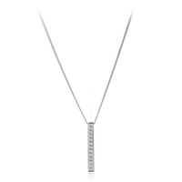 Zircon Silver Necklace