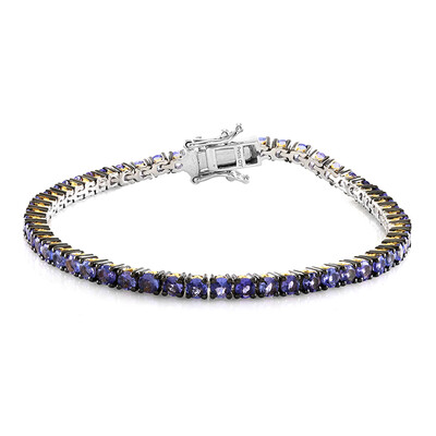 Tanzanite Silver Bracelet (Gems en Vogue)