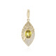 9K Sphene Gold Pendant