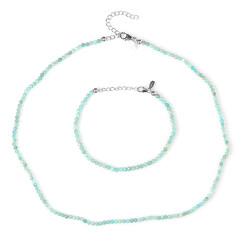 Amazonite Silver Set