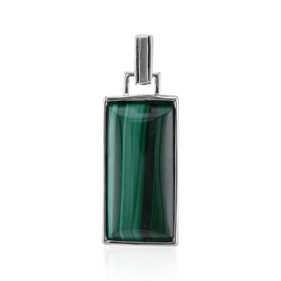 Malachite Silver Pendant (Art of Nature)