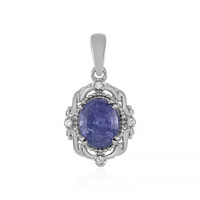 Tanzanite Silver Pendant