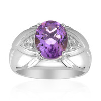 Amethyst Silver Ring