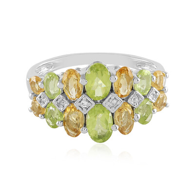 Peridot Silver Ring