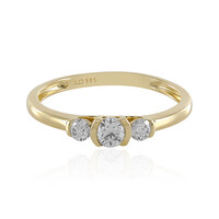 14K Flawless (F) Diamond Gold Ring (LUCENT DIAMONDS)