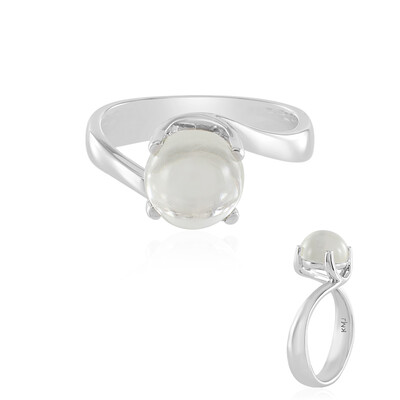 Green Moonstone Silver Ring (KM by Juwelo)