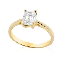 9K Zircon Gold Ring