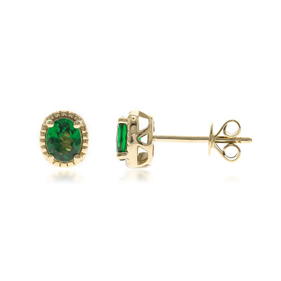 14K AAA Tsavorite Gold Earrings (CIRARI)