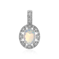 Welo Opal Silver Pendant