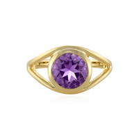 Uruguayan Amethyst Silver Ring