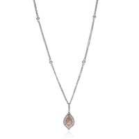 14K I1 Pink Diamond Gold Necklace (CIRARI)