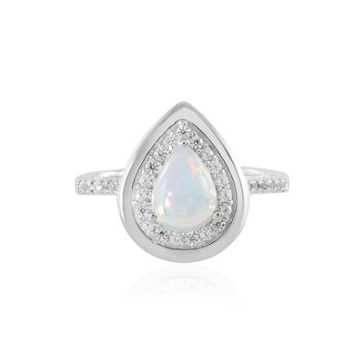 Welo Opal Silver Ring